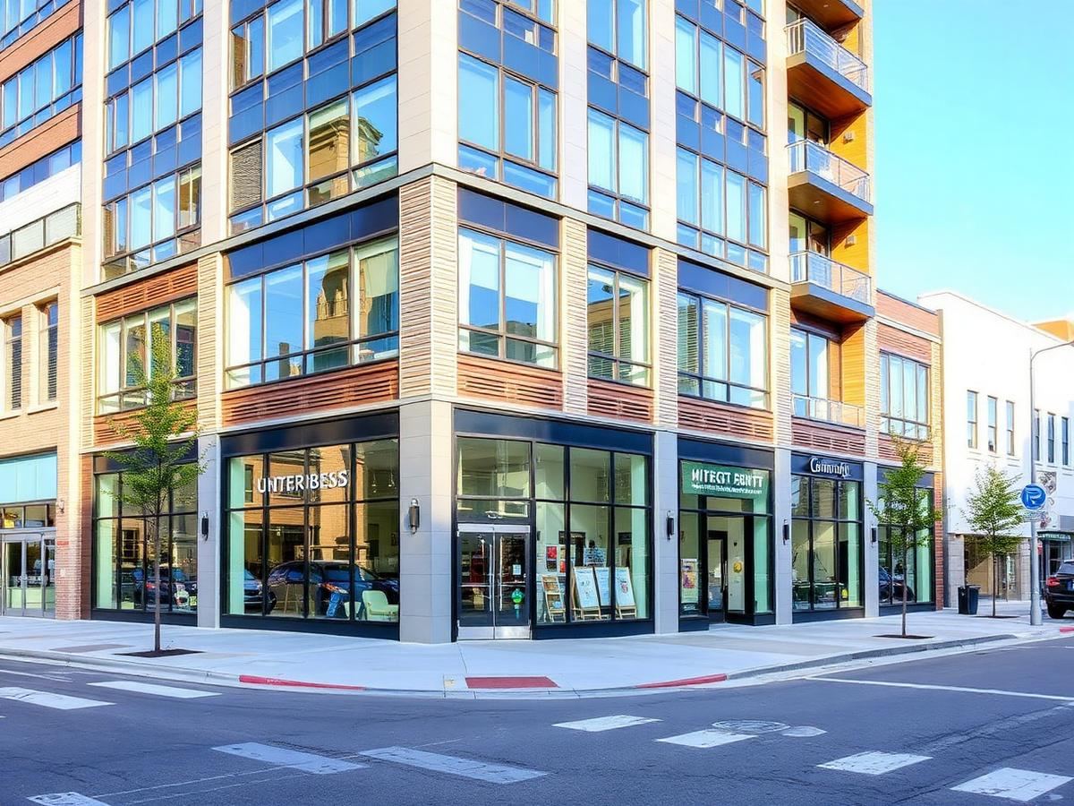 Completed mixed-use building delivered through the Concavo process